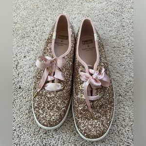 Keds - Kate Spade Rose Gold Sneakers — Size: 8